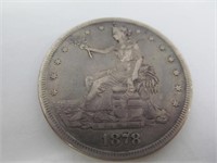 1878 S United States Trade Dollar