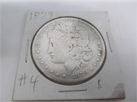 1879 P Morgan Silver Dollar