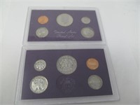 Two 1984 S United States Proof Sets