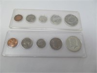 1964 & 1965 P coins sets