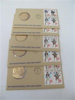 Five 1974 Bicentennial P. Revere First Day Covers