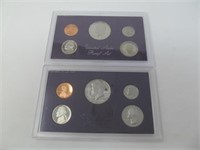Two 1986 S United States Proof Sets