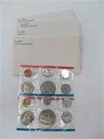 Five 1978 United States Mint Sets