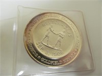 1974  Silver State Medallion .999 Fine Silver