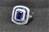 4.04ct Sapphire ring