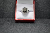 3ct onyx diamond ring