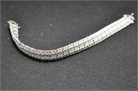 1ct diamond tennis bracelet