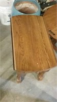 Beautiful drop leaf lamp table matches coffee