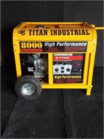 Titan Industrial 8000 gas generator