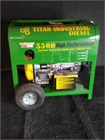 Titan Industrial 5500 Diesel generator