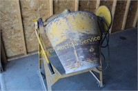 Cement Mixer w/electric Motor