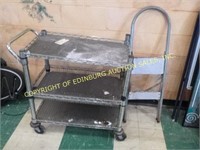 ROLLING CART & STEP STOOL