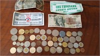 Various Coins / Tokens / Bills