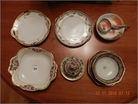 LOT ASSORTED NIPPON CHINA - APPROX. 8 PCS