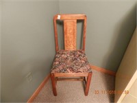 WOODEN SIDE CHAIR