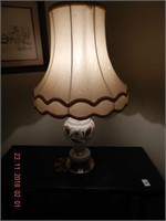 HAND DECORATED TABLE LAMP