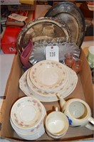 Silver Platters & Dishes