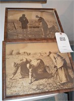2-11 in. x 15 in. Peasant Pictures