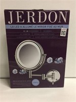 JERDON LED LIGHTED WALL MOUNT MIRROR