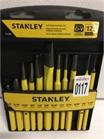 STANLEY COLD CHISSLE & PUNCH SET (1 PIECE MISSING)