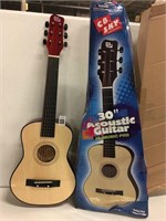 30" ACOUSTIC GUITAR (WITH CRACK)