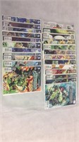 24 Books - The New Green Lantern #0-14 With