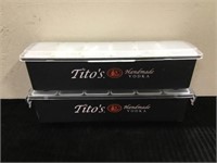 2- Tito’s Ice Cooled Condiment Holders