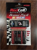 Red cell batteries Bonus Pack NASCAR number 3