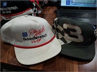 Lot of 2 Earnhardt Goodwrench racing hats