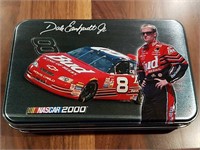 Dale Earnhardt Jr.  Tin and cards