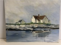Shoreline Painting by Ben Marcune