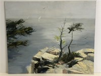 Cliff Painting by Ben Marcune