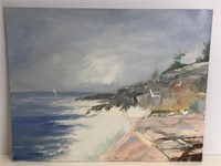 Seagull Painting by Ben Marcune