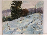 Snowy Landscape by Ben Marcune