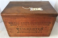 Winchester dovetailed ammo box w/lid