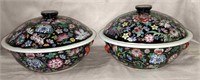 Pair Of Chinese Porcelain Covered Tureens
