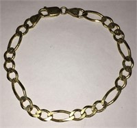 Italy Sterling Goldwash Bracelet