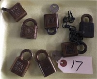 8 locks