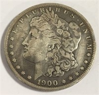 1900 Morgan One Silver Dollar