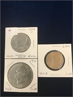 Three. USA Coins