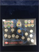 Canada 125 Uncirculated set