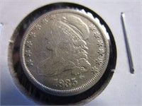 1835 Bust Dime 26 Years before the Civil War