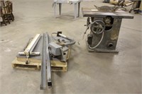 John T Towsley MFG Table Saw w/Biesemeyer T-Square