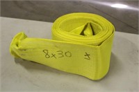 Tow Strap Approx 8"x30FT, 80,000 Tensile Strength