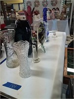 Art Glass Vases Etc