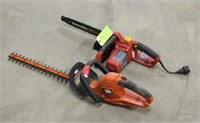 Homelite 14" Electric Chain Saw and Black &