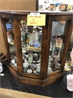 Small Display cabinet w/ all contents