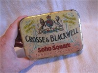 Vintage Crosse & Blackwell Soho Squares Tin
