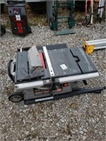 Craftsman Mobile Tablesaw 10in