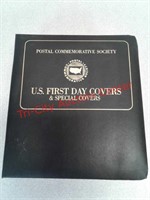 Postal commemorative us first day cover stamps